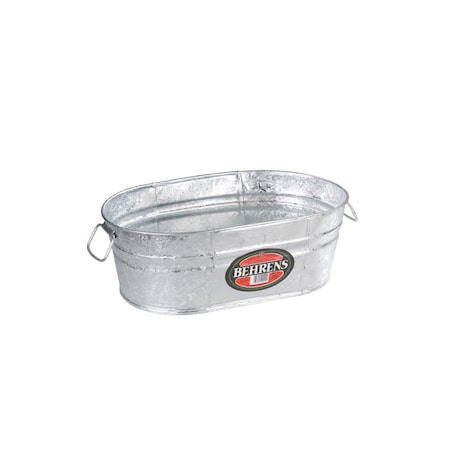 Behrens Behrens 2 gal Steel Tub Oval 000-OV